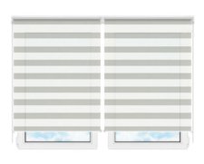 Рулонные шторы мини День Ночь Лацио 43 цена. Купить в «Мастерская Жалюзи»